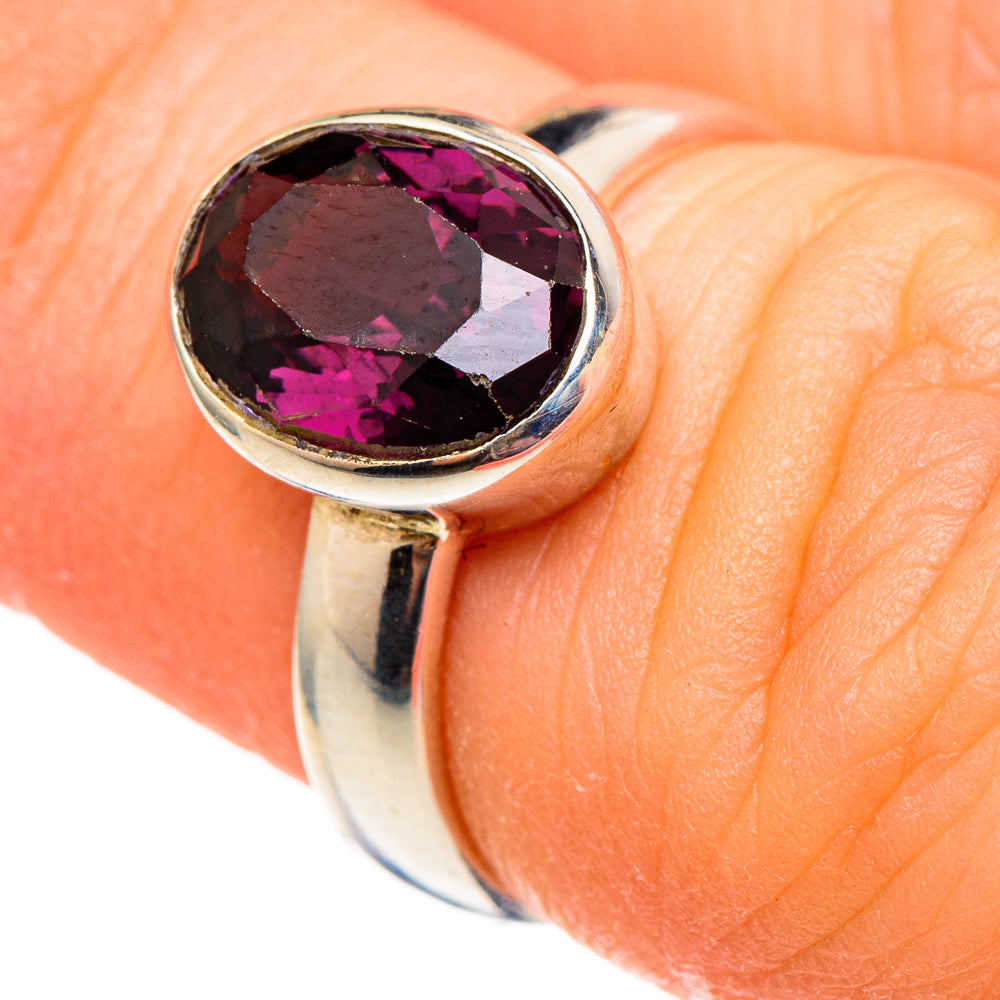 Red Spinel Rings handcrafted by Anasilvercos - RING99039