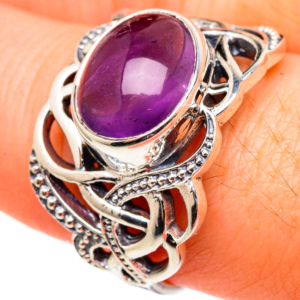 Amethyst Rings handcrafted by Anasilvercos - RING99043