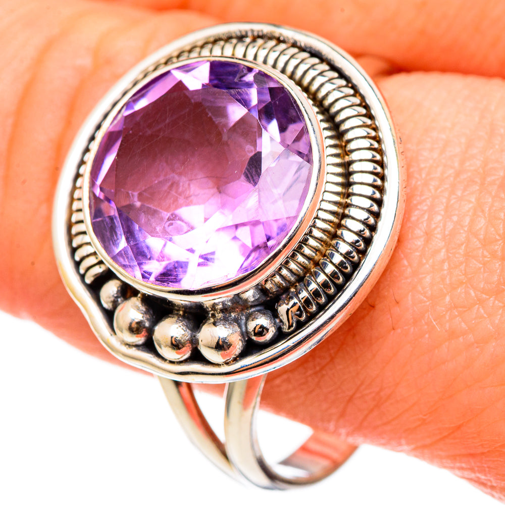 Amethyst Rings handcrafted by Anasilvercos - RING99045
