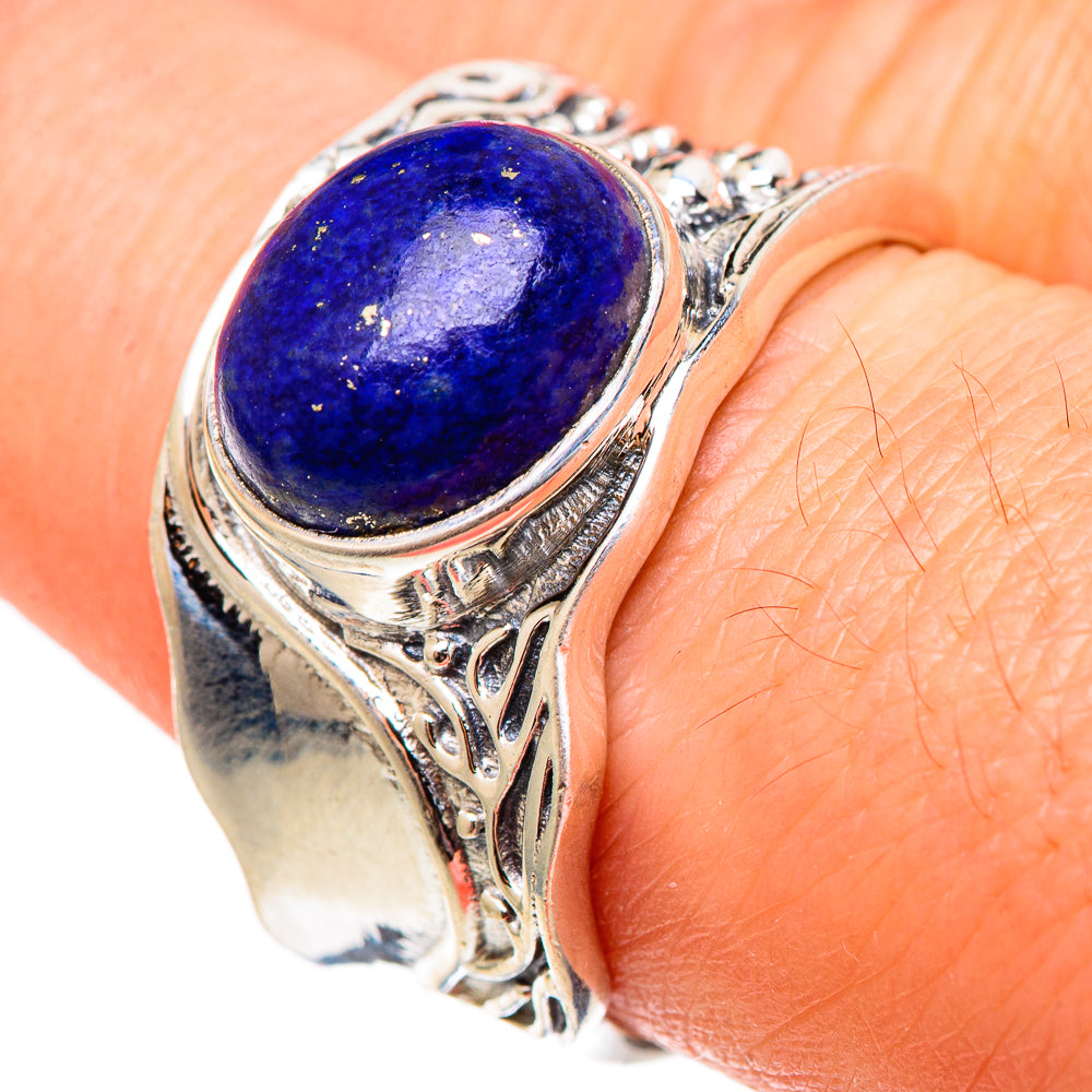 Lapis Lazuli Rings handcrafted by Anasilvercos - RING99062