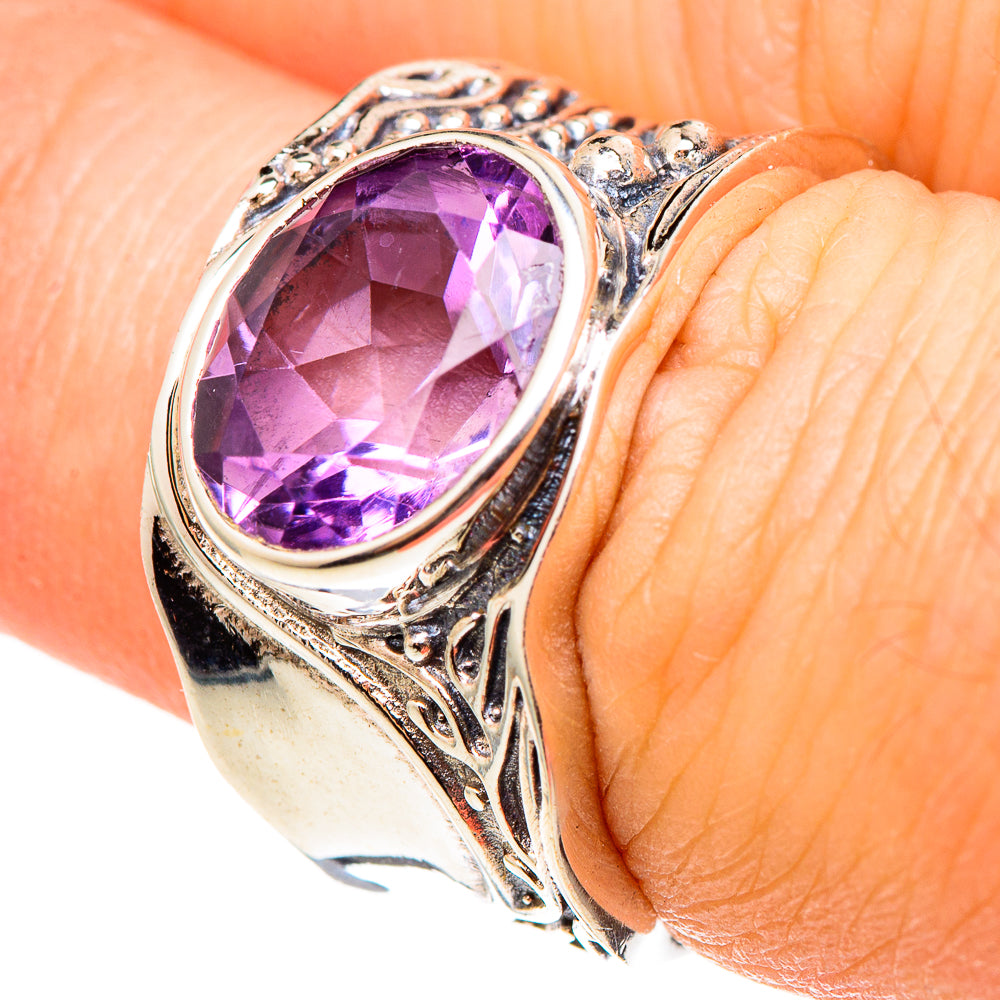 Amethyst Rings handcrafted by Anasilvercos - RING99078