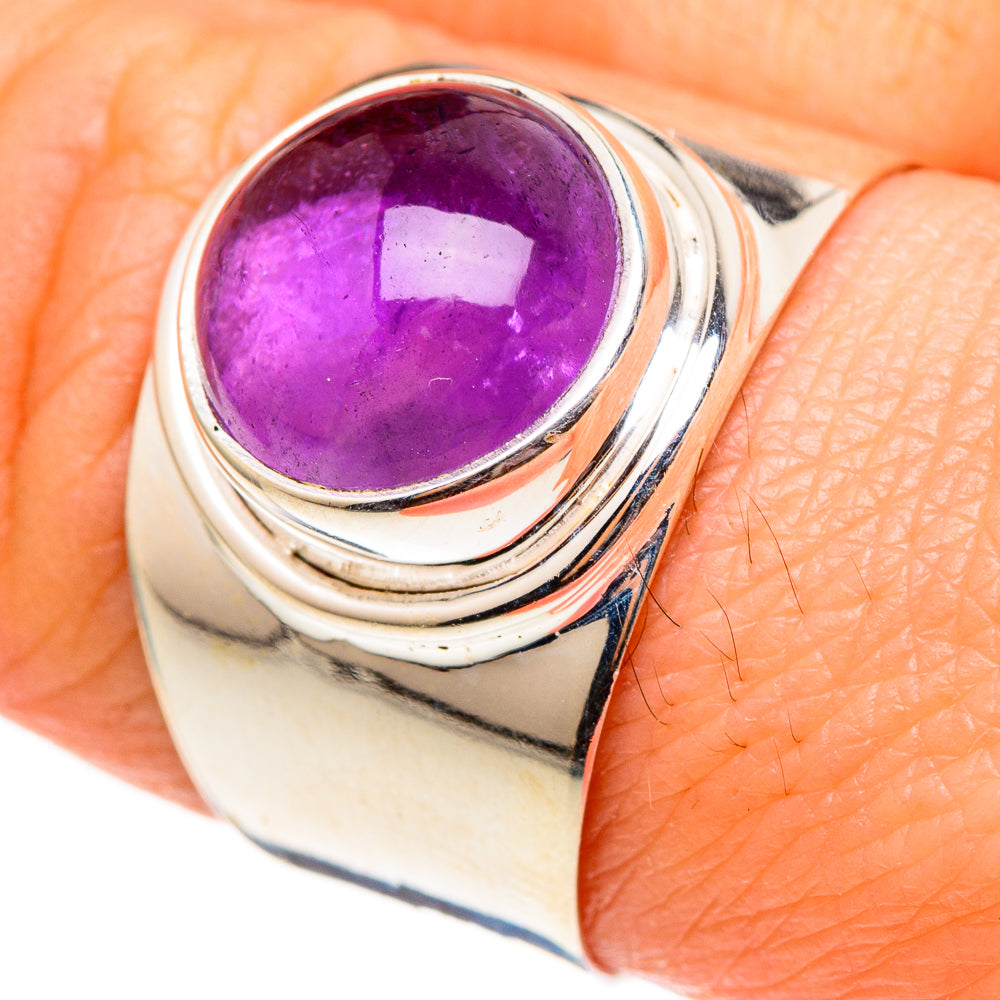 Amethyst Rings handcrafted by Anasilvercos - RING99082