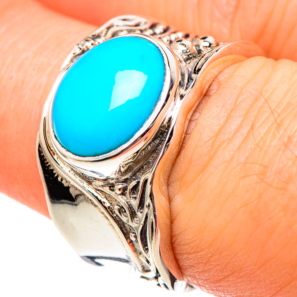 Larimar Rings handcrafted by Anasilvercos - RING99098
