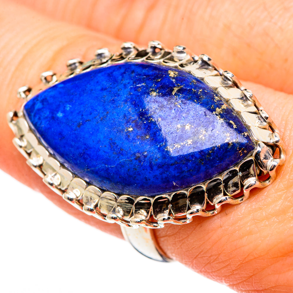 Lapis Lazuli Rings handcrafted by Anasilvercos - RING99118