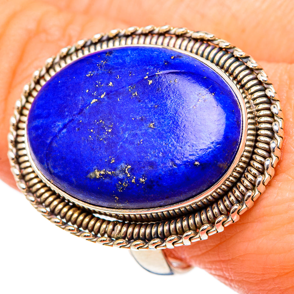 Lapis Lazuli Rings handcrafted by Anasilvercos - RING99120