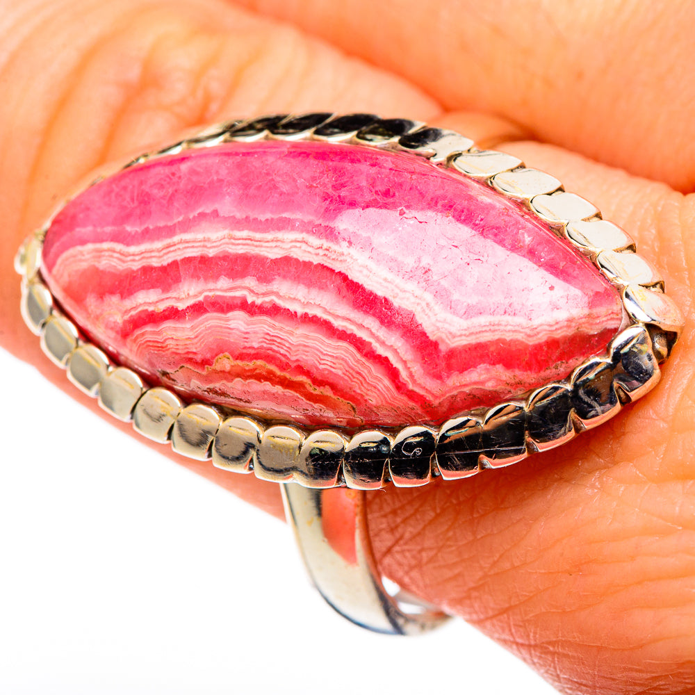 Rhodochrosite Rings handcrafted by Anasilvercos - RING99139