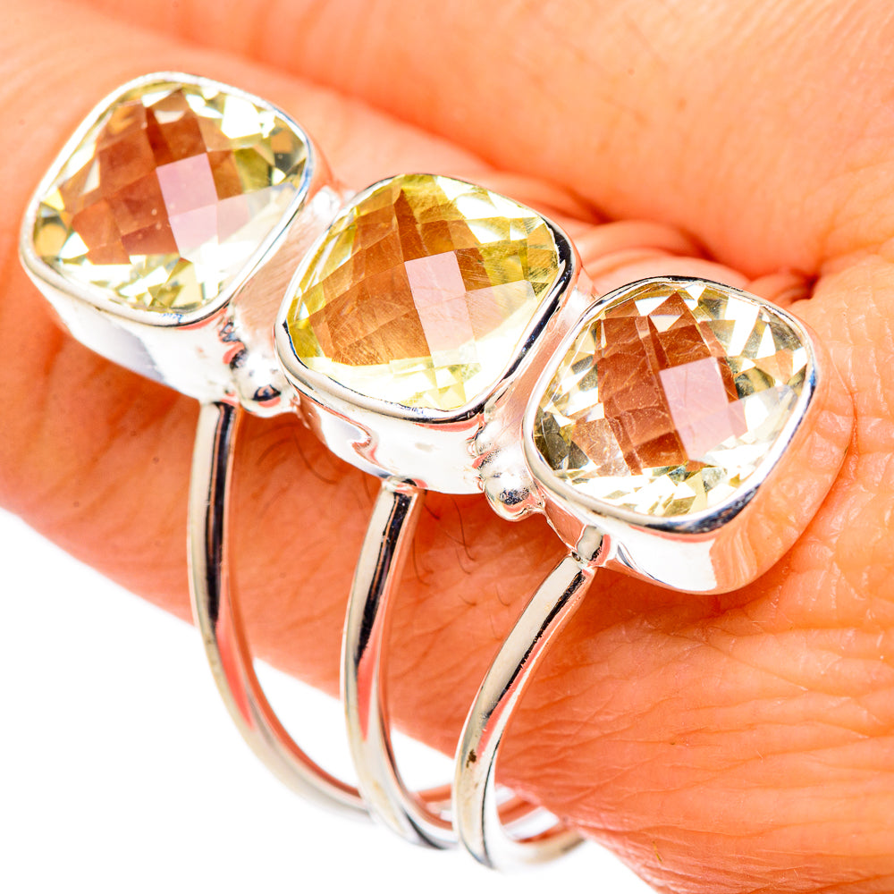 Citrine Rings handcrafted by Anasilvercos - RING99159
