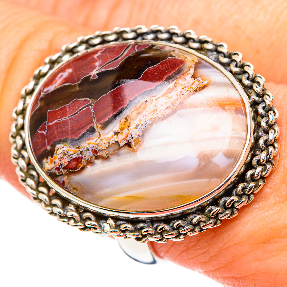 Butterfly Jasper Rings handcrafted by Anasilvercos - RING99177