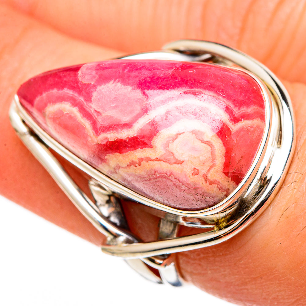 Rhodochrosite Rings handcrafted by Anasilvercos - RING99181