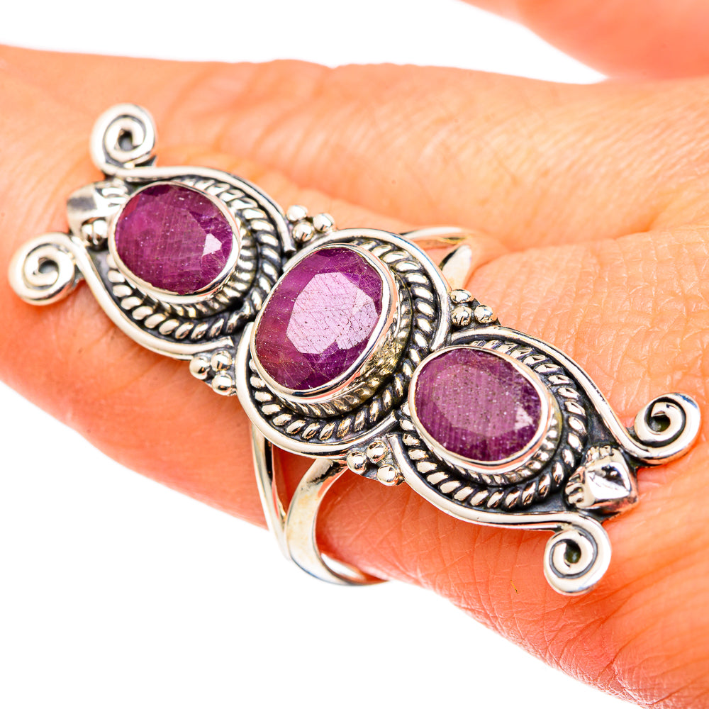 Ruby Rings handcrafted by Anasilvercos - RING99183