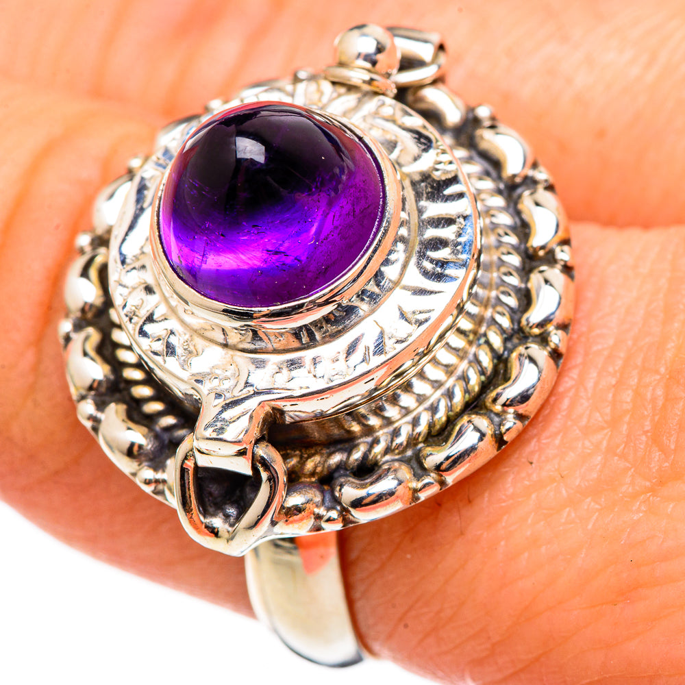 Amethyst Rings handcrafted by Anasilvercos - RING99185