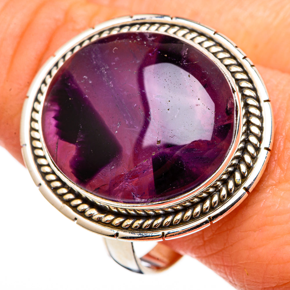 Star Amethyst Rings handcrafted by Anasilvercos - RING99187