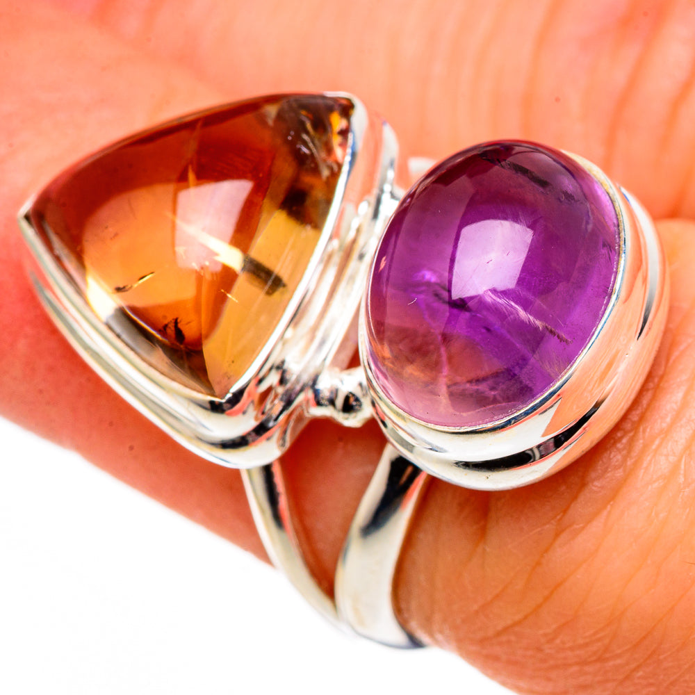 Ametrine Rings handcrafted by Anasilvercos - RING99198