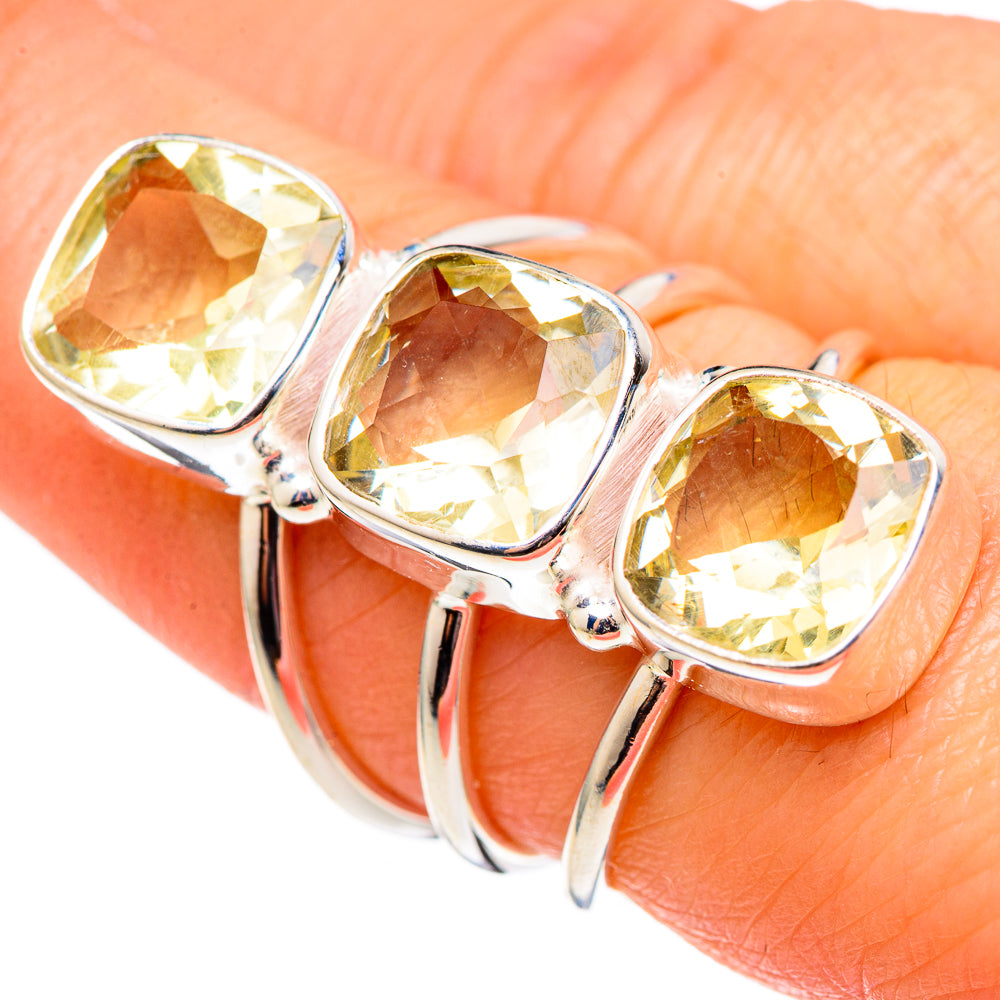 Citrine Rings handcrafted by Anasilvercos - RING99202