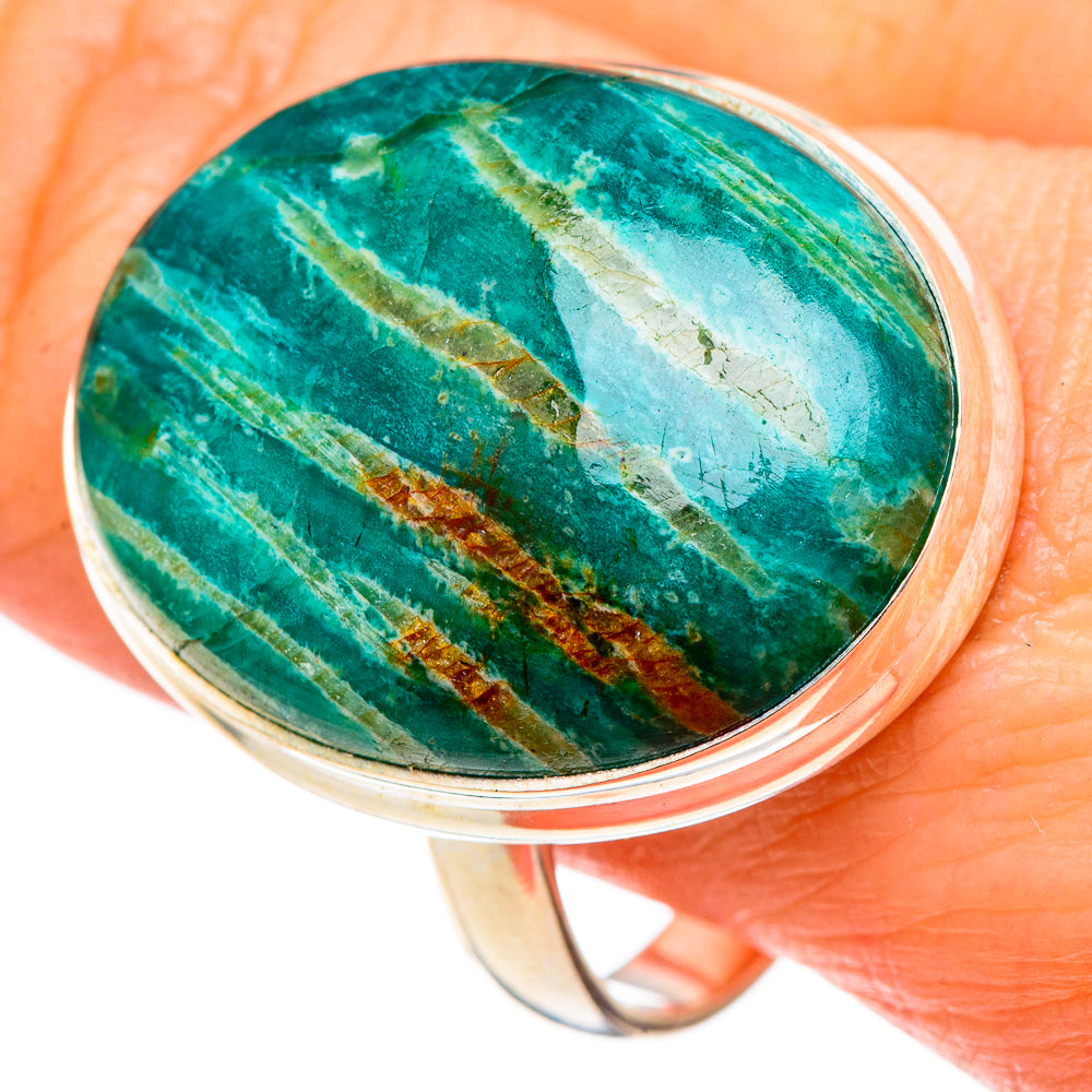 Amazonite Rings handcrafted by Anasilvercos - RING99211