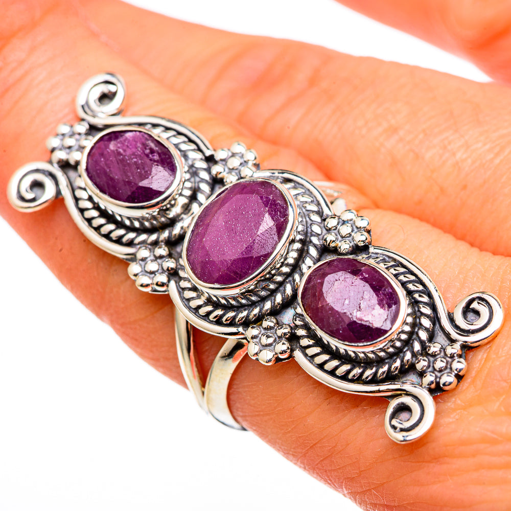 Ruby Rings handcrafted by Anasilvercos - RING99220