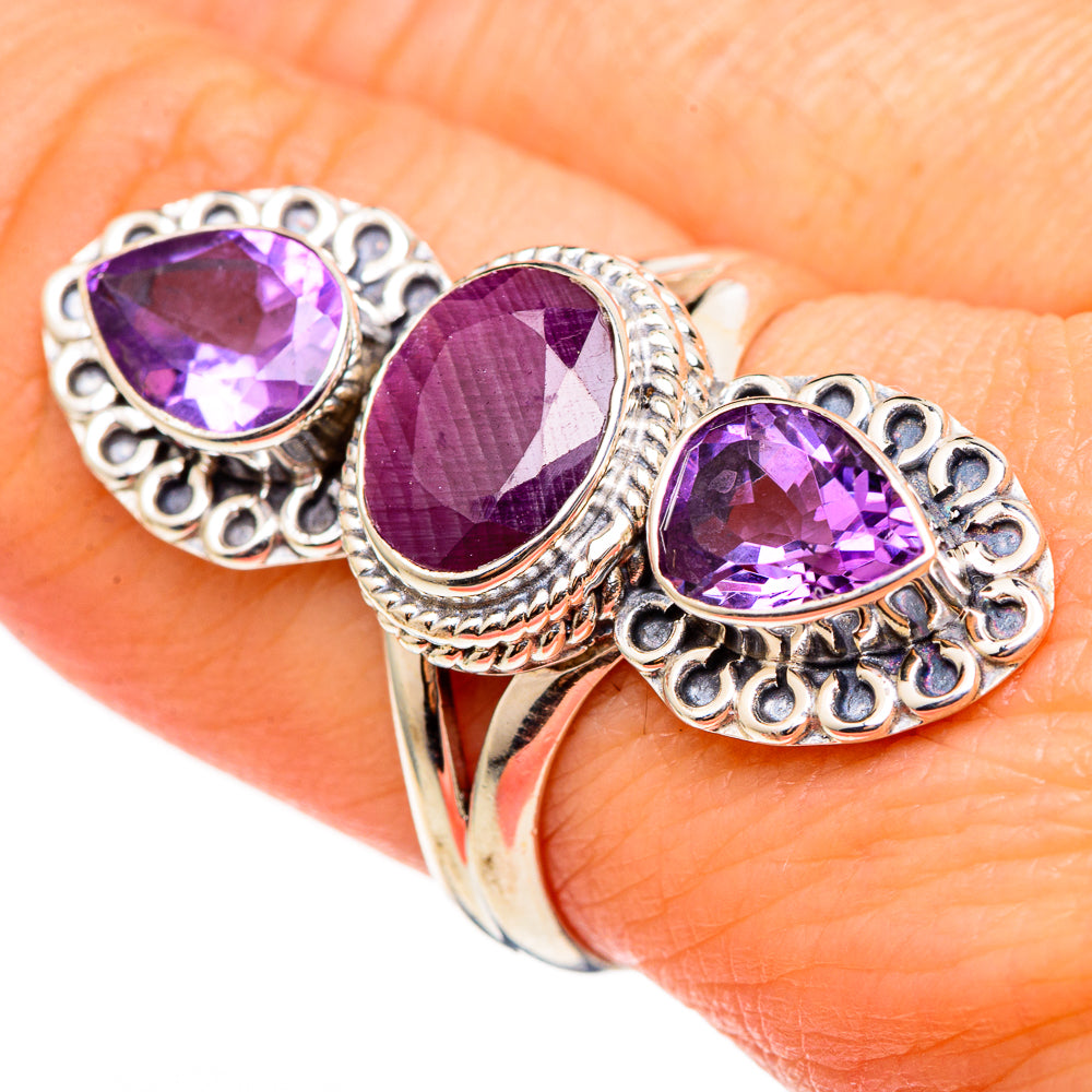 Ruby Rings handcrafted by Anasilvercos - RING99225