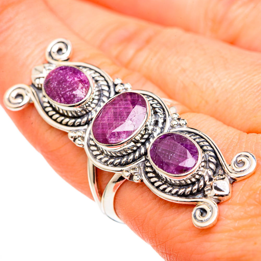 Ruby Rings handcrafted by Anasilvercos - RING99232