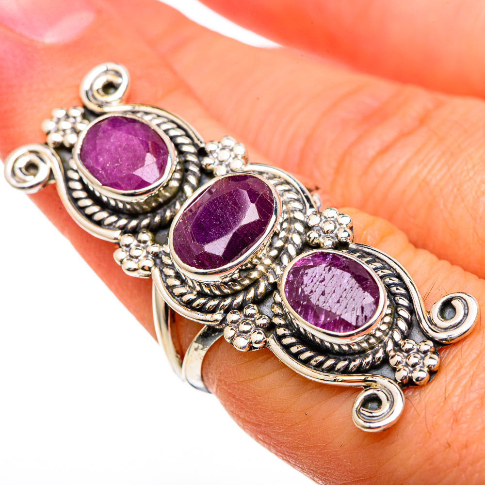 Ruby Rings handcrafted by Anasilvercos - RING99233