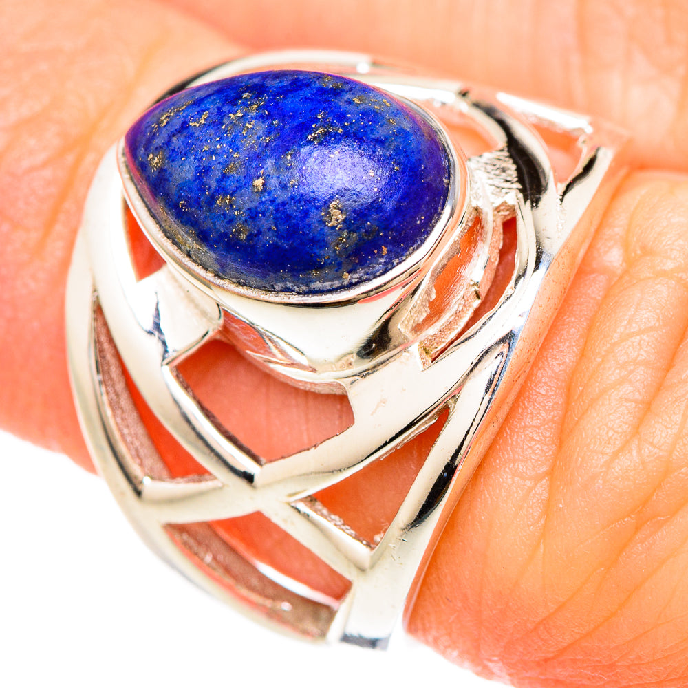 Lapis Lazuli Rings handcrafted by Anasilvercos - RING99236
