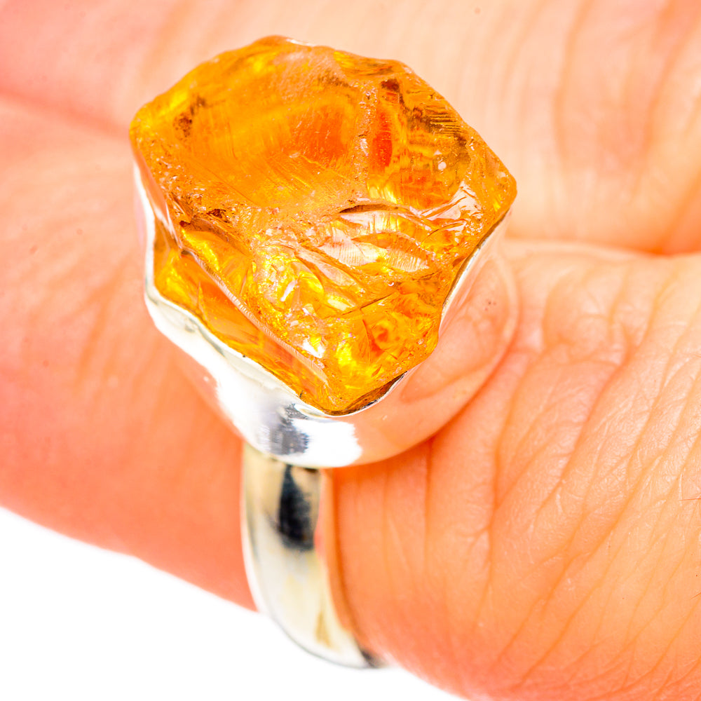 Citrine Rings handcrafted by Anasilvercos - RING99251