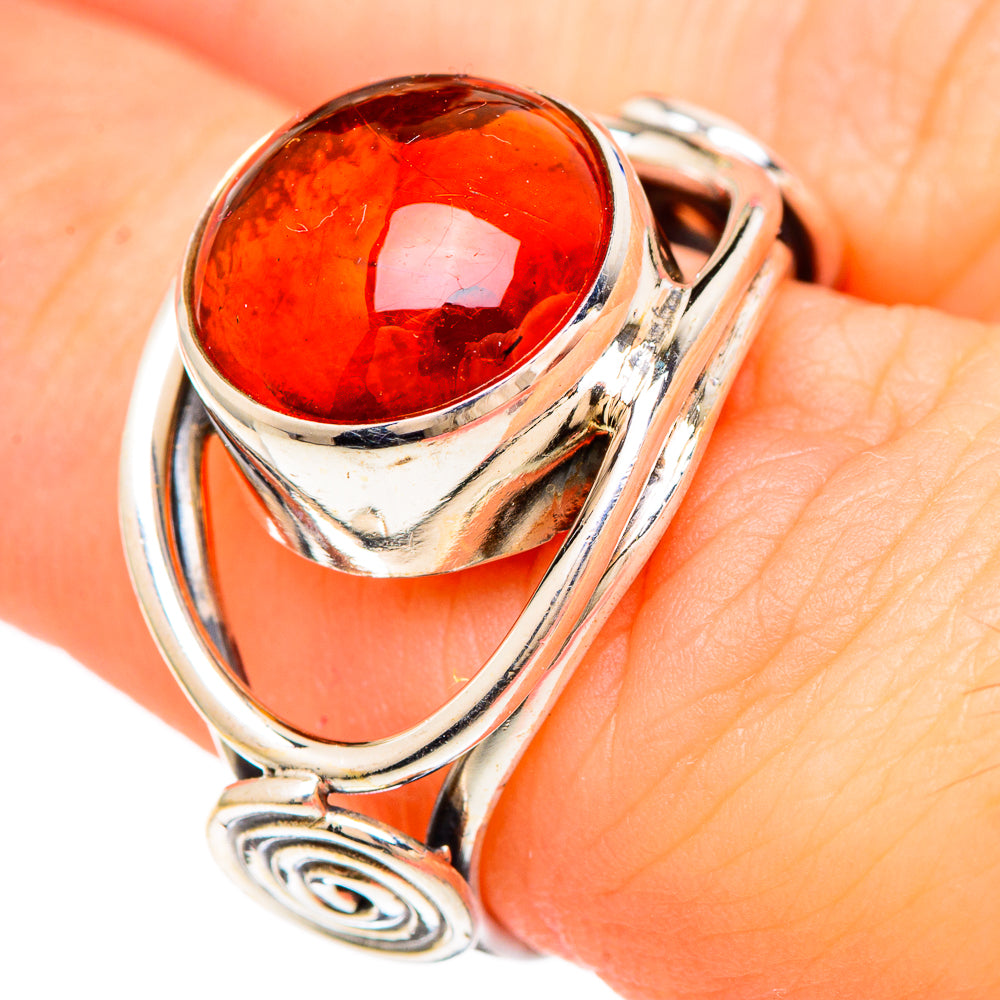 Baltic Amber Rings handcrafted by Anasilvercos - RING99252