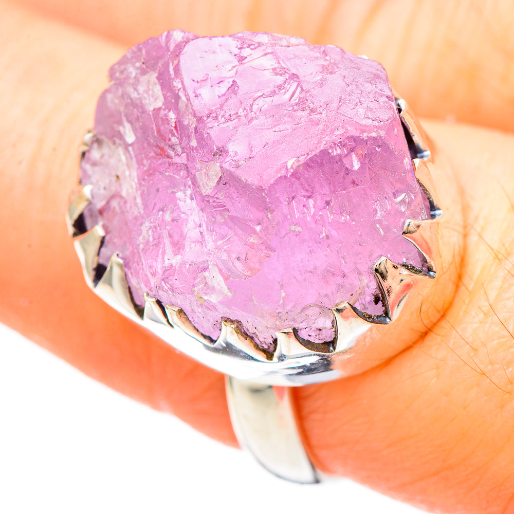 Kunzite Rings handcrafted by Anasilvercos - RING99254