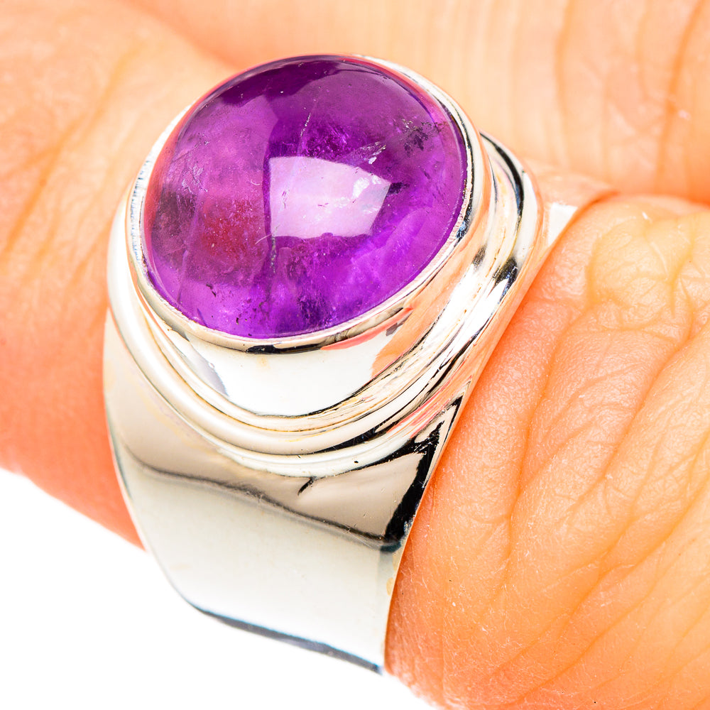 Amethyst Rings handcrafted by Anasilvercos - RING99262