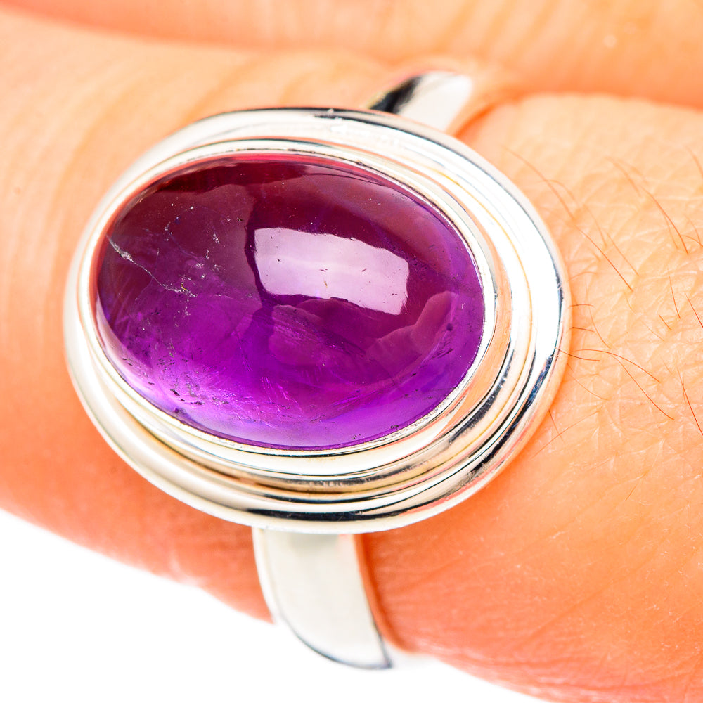 Amethyst Rings handcrafted by Anasilvercos - RING99265