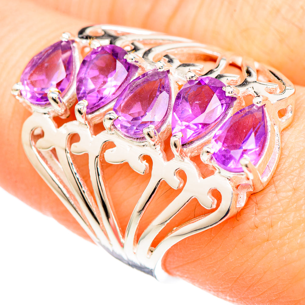 Amethyst Rings handcrafted by Anasilvercos - RING99267