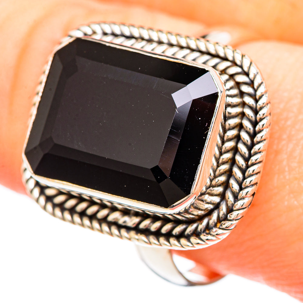 Black Onyx Rings handcrafted by Anasilvercos - RING99268
