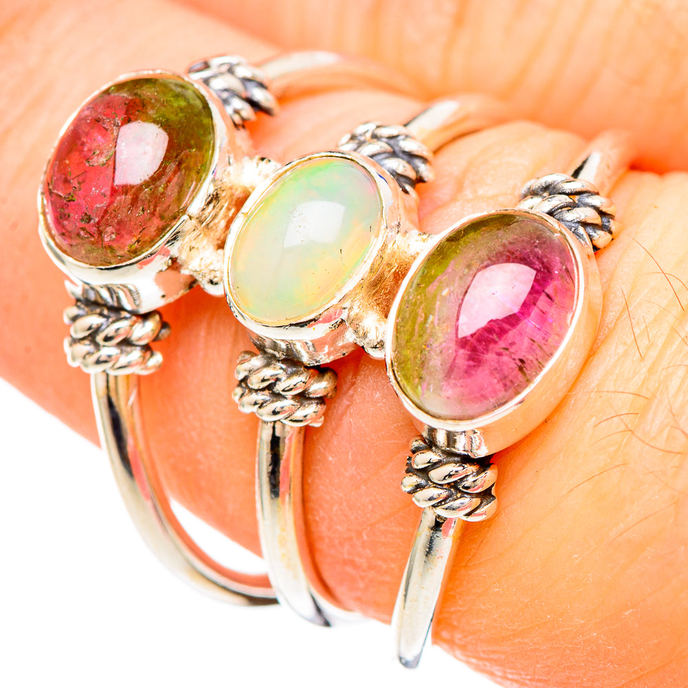 Ethiopian Opal Rings handcrafted by Anasilvercos - RING99276