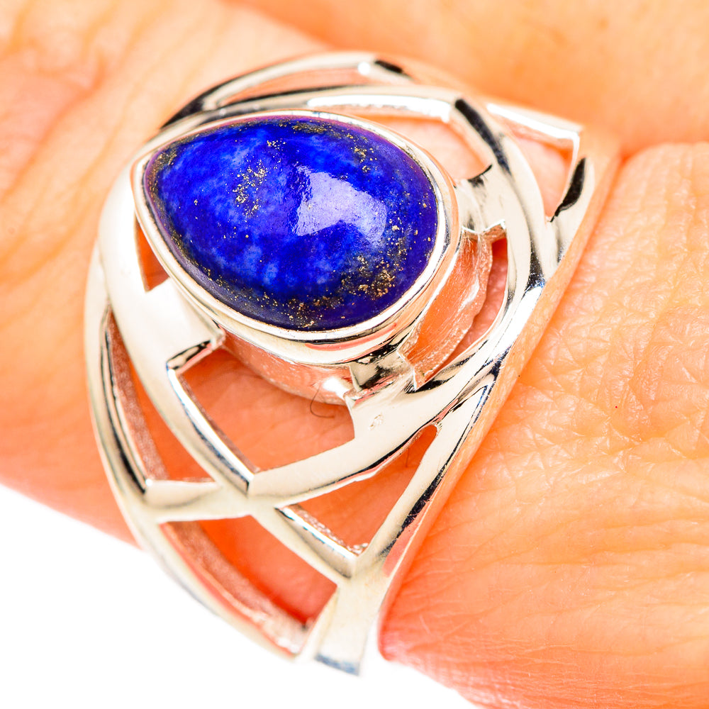 Lapis Lazuli Rings handcrafted by Anasilvercos - RING99284