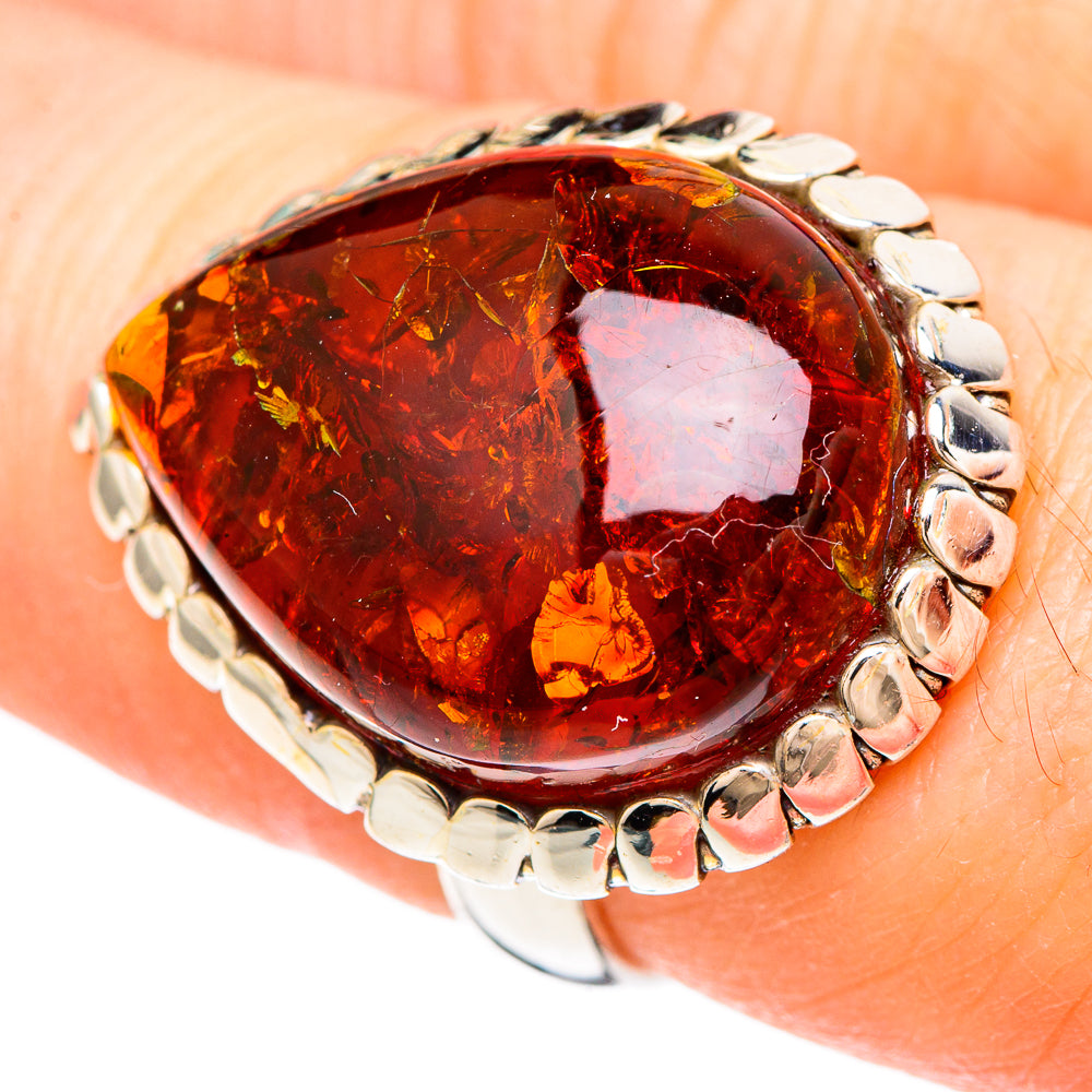 Baltic Amber Rings handcrafted by Anasilvercos - RING99296