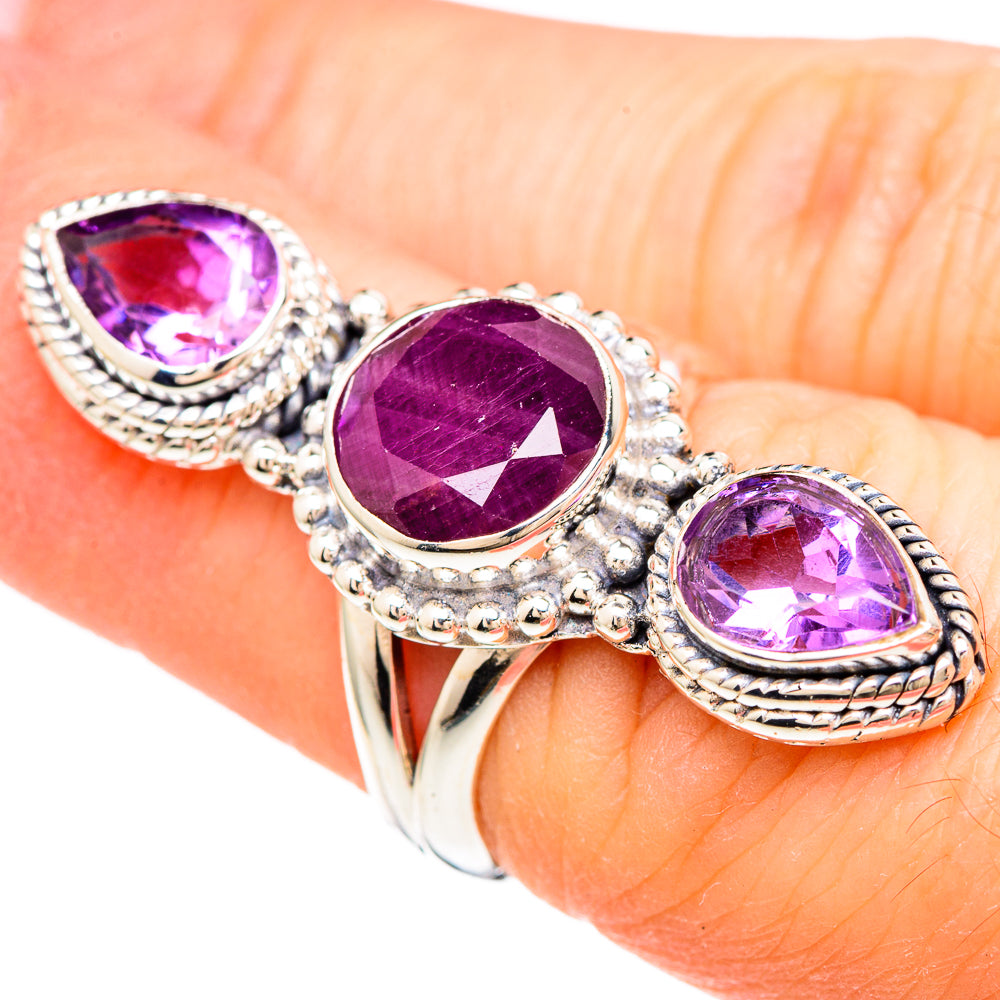 Ruby Rings handcrafted by Anasilvercos - RING99315
