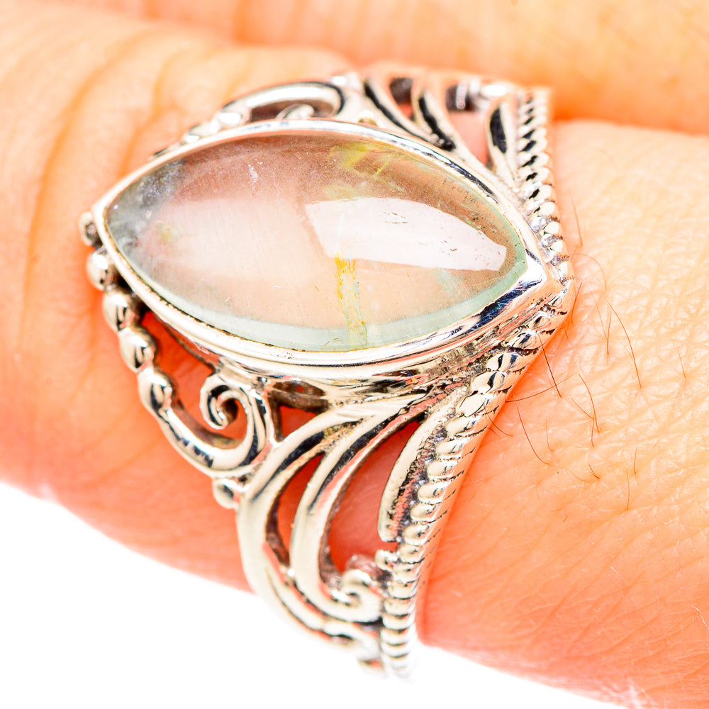 Aquamarine Rings handcrafted by Anasilvercos - RING99321