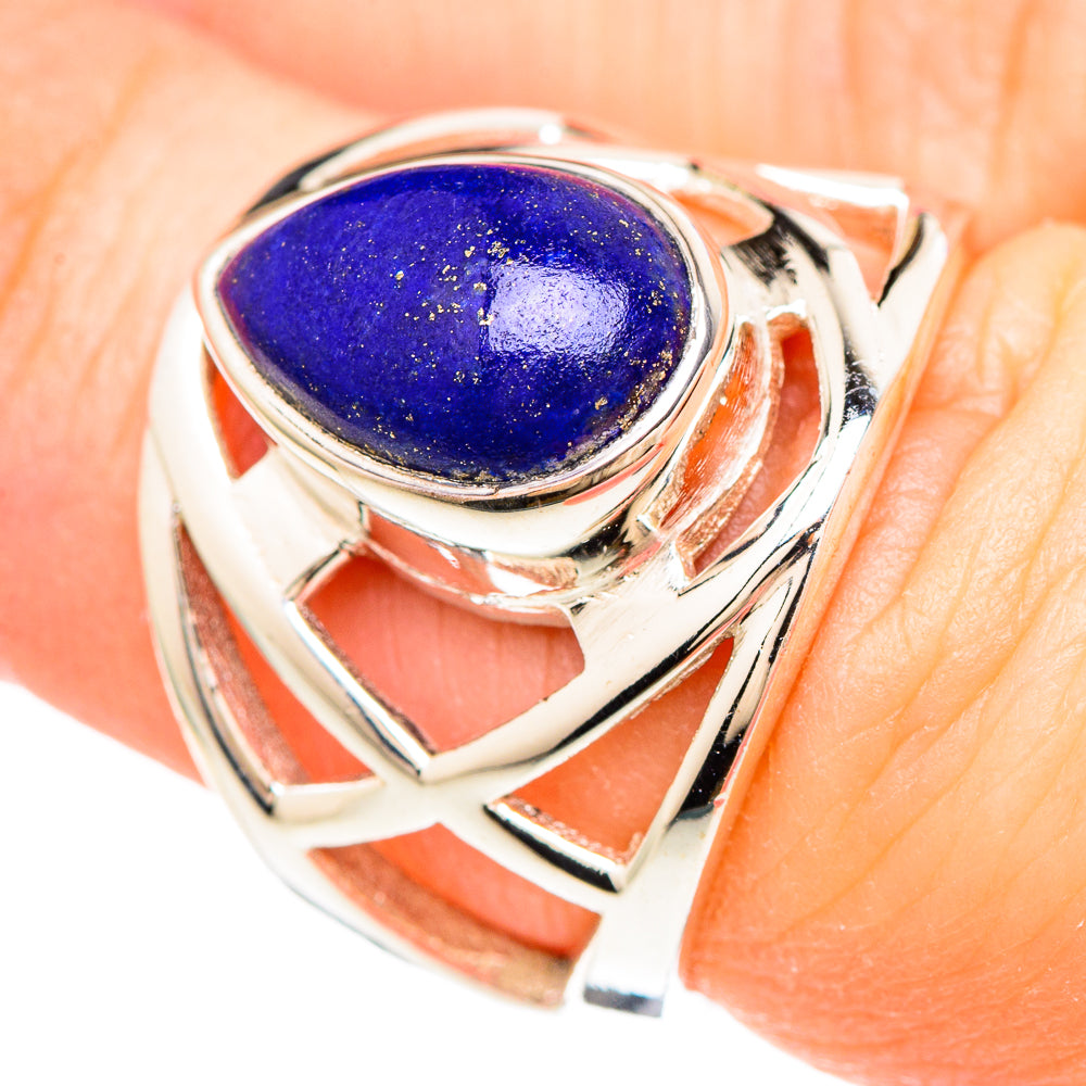Lapis Lazuli Rings handcrafted by Anasilvercos - RING99323