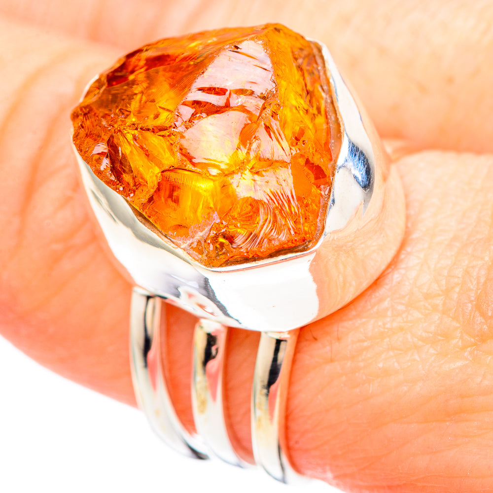 Citrine Rings handcrafted by Anasilvercos - RING99331