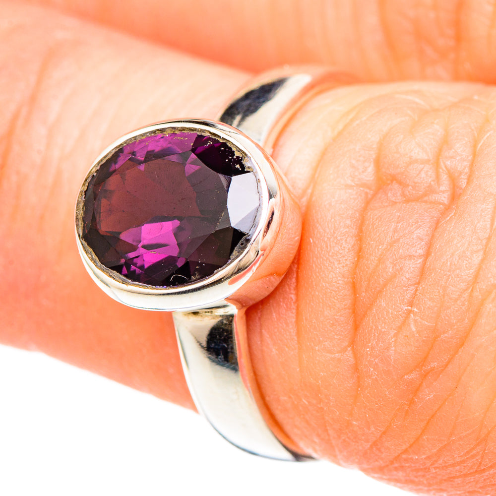 Red Spinel Rings handcrafted by Anasilvercos - RING99338
