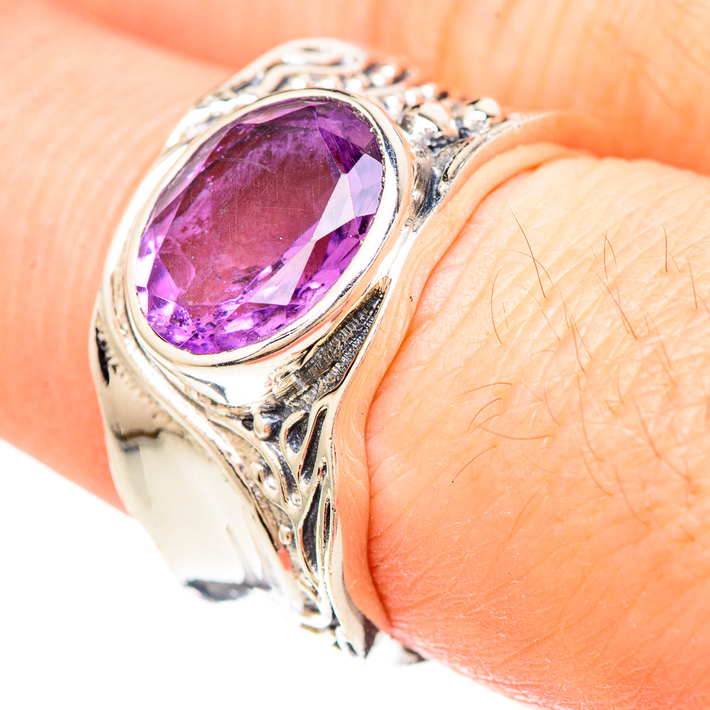 Amethyst Rings handcrafted by Anasilvercos - RING99347