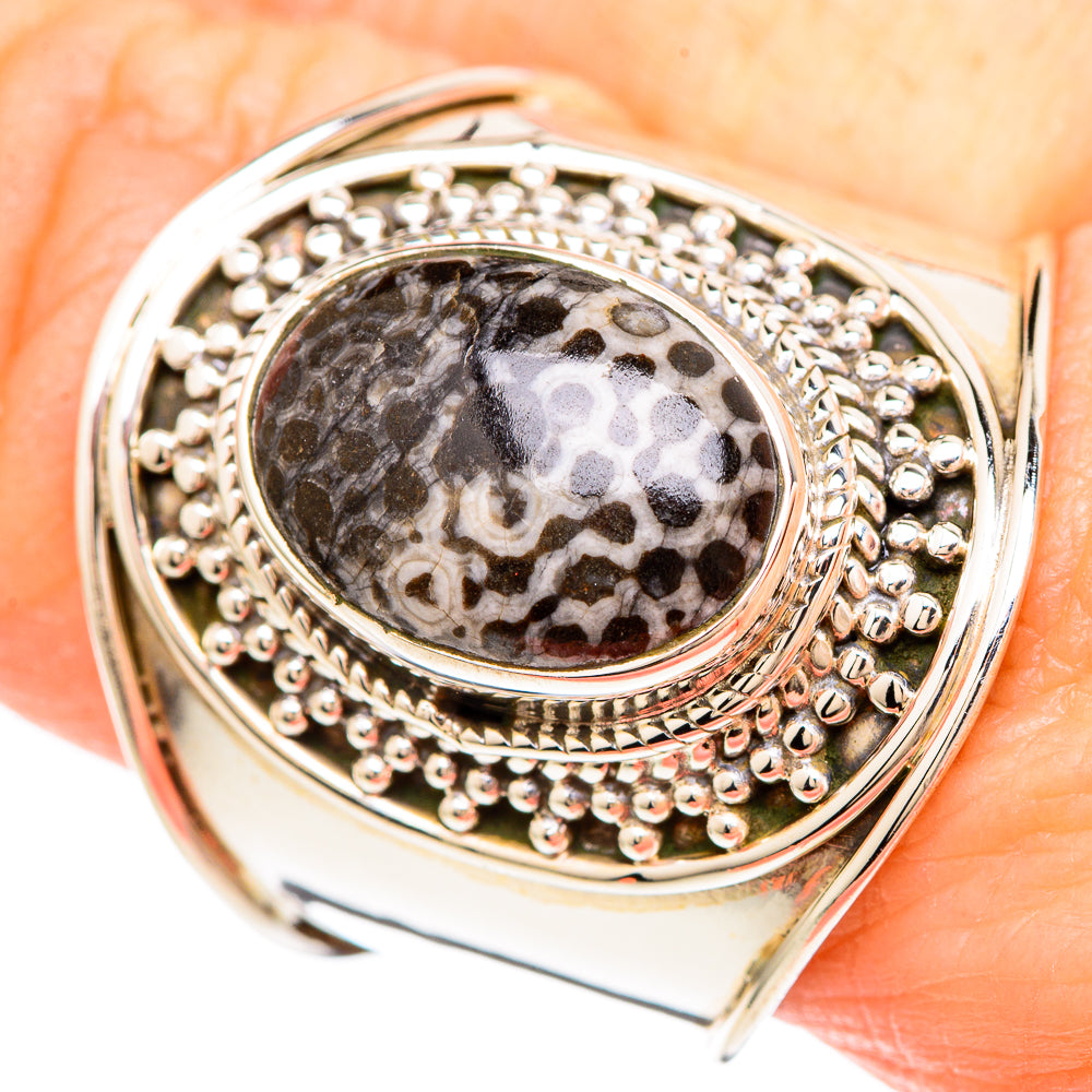 Stingray Coral Rings handcrafted by Anasilvercos - RING99350
