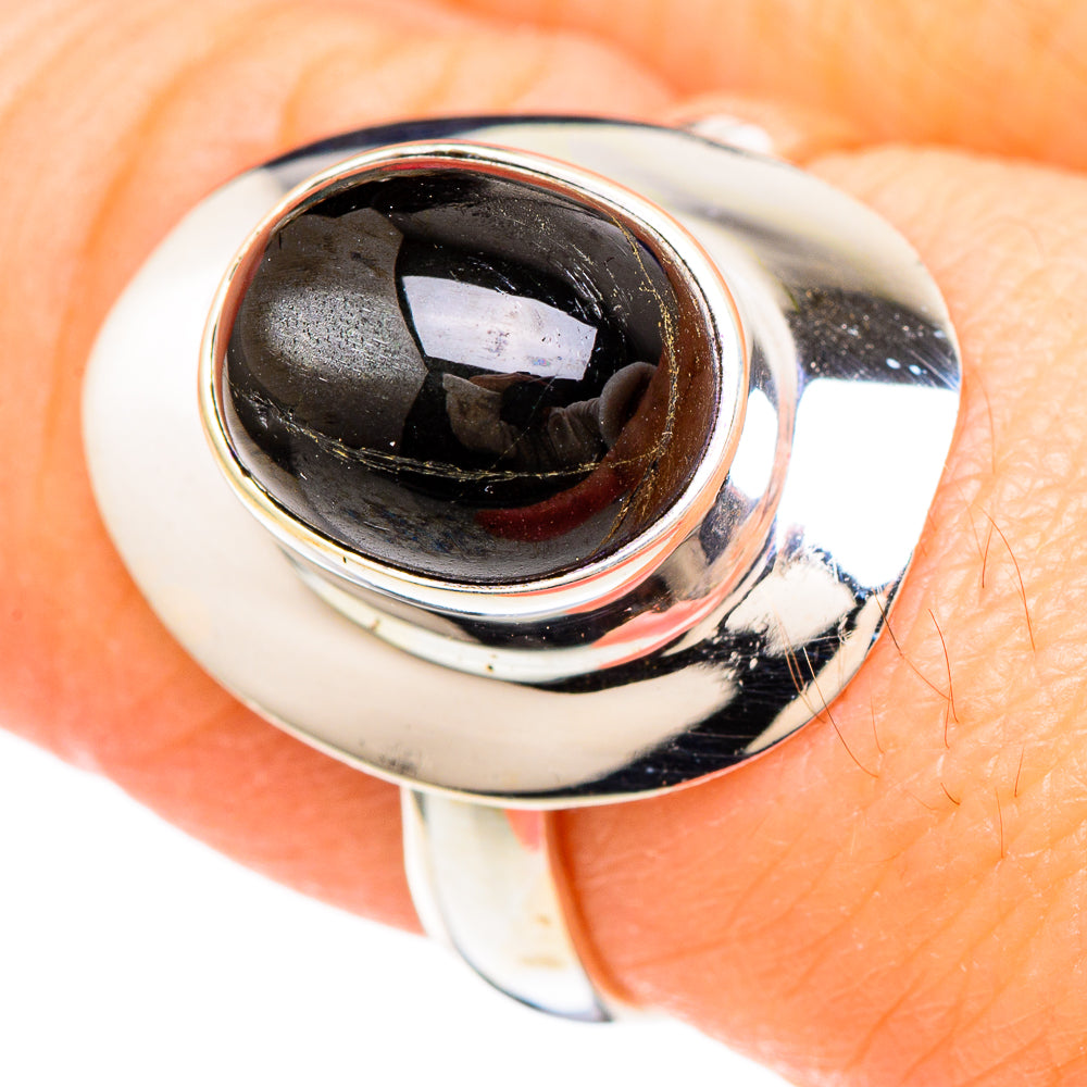 Black Onyx Rings handcrafted by Anasilvercos - RING99351