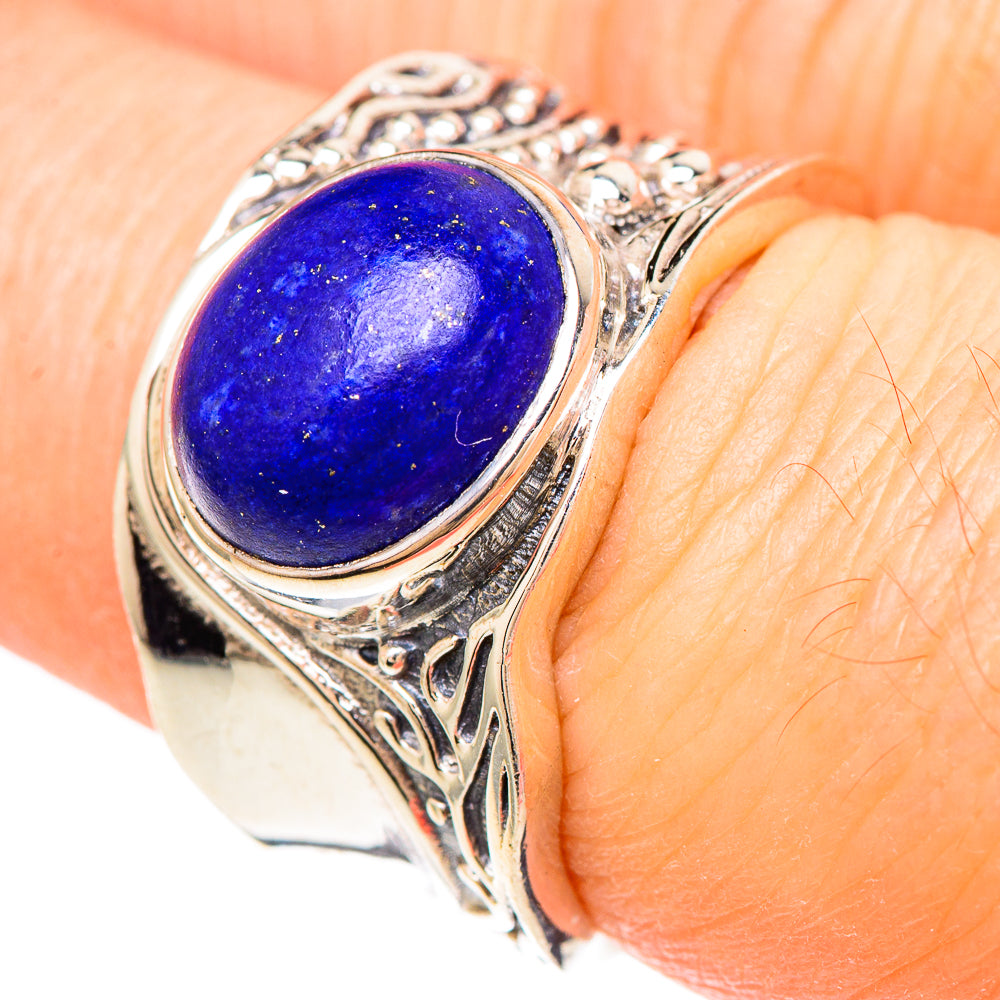 Lapis Lazuli Rings handcrafted by Anasilvercos - RING99360