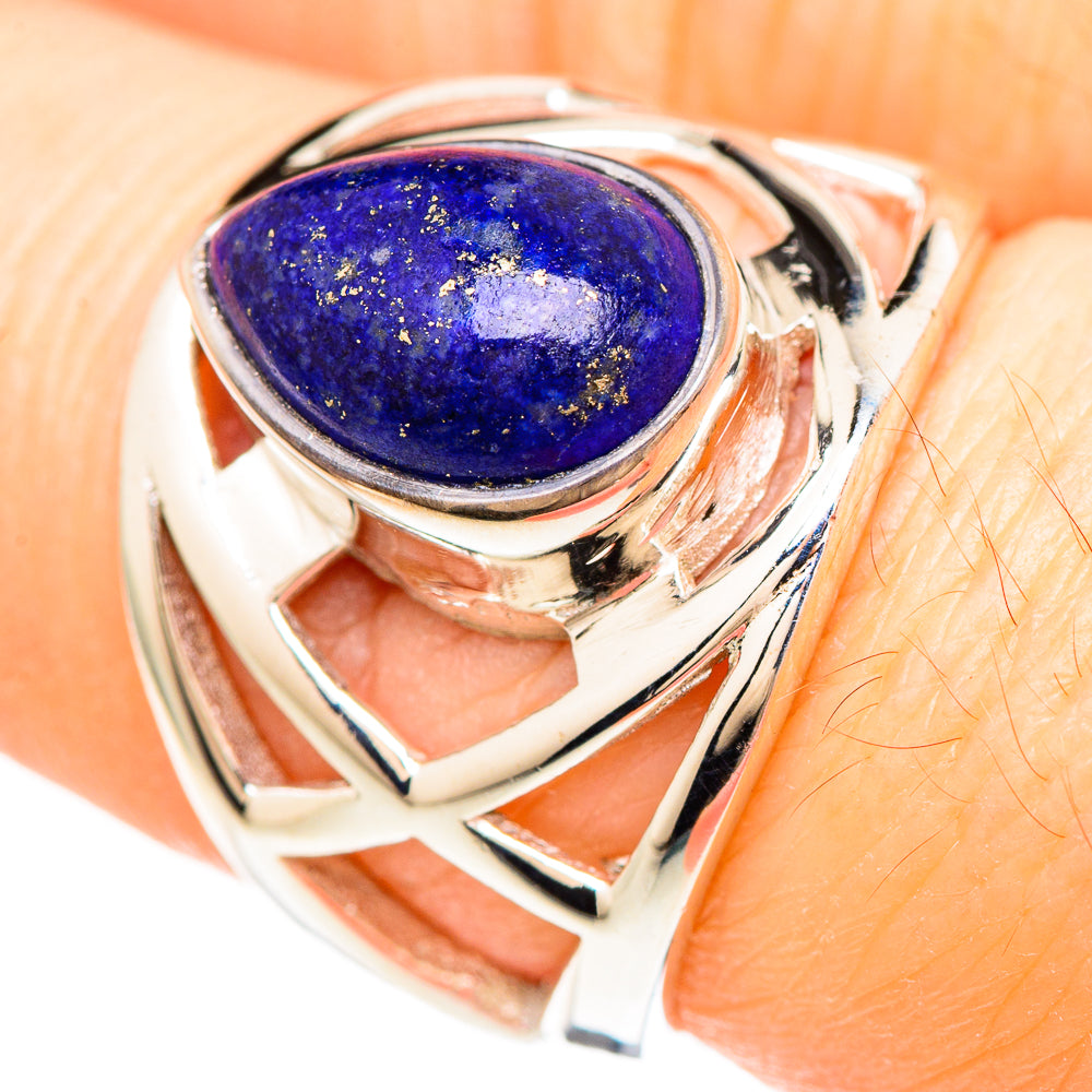Lapis Lazuli Rings handcrafted by Anasilvercos - RING99363
