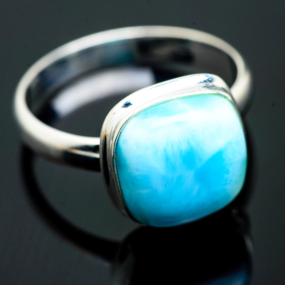 Larimar Rings handcrafted by Anasilvercos - RING993641