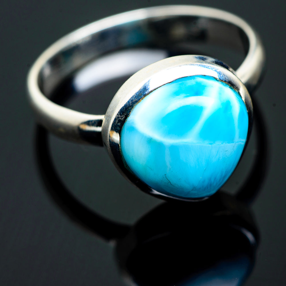 Larimar Rings handcrafted by Anasilvercos - RING993680