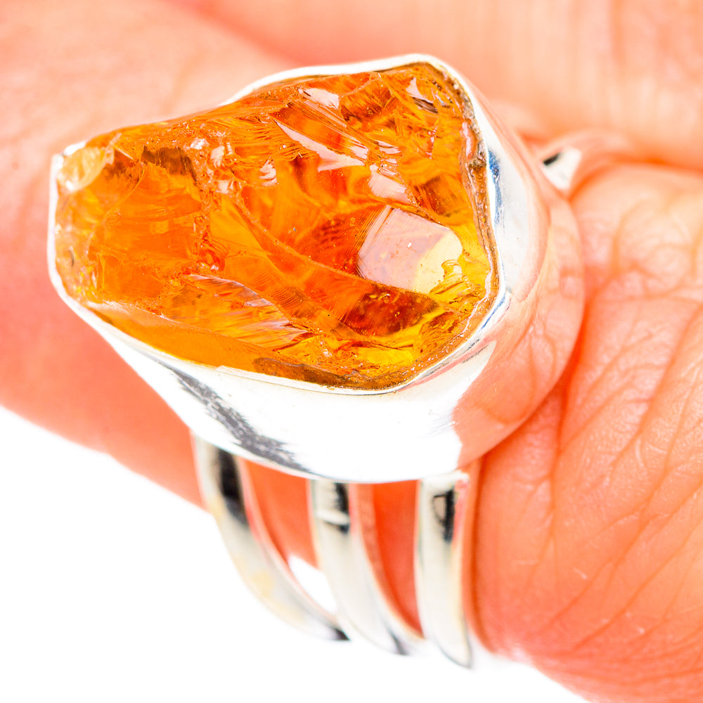 Citrine Rings handcrafted by Anasilvercos - RING99370