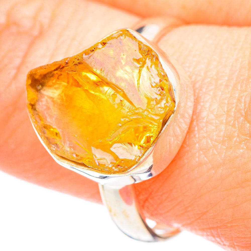 Citrine Rings handcrafted by Anasilvercos - RING99372