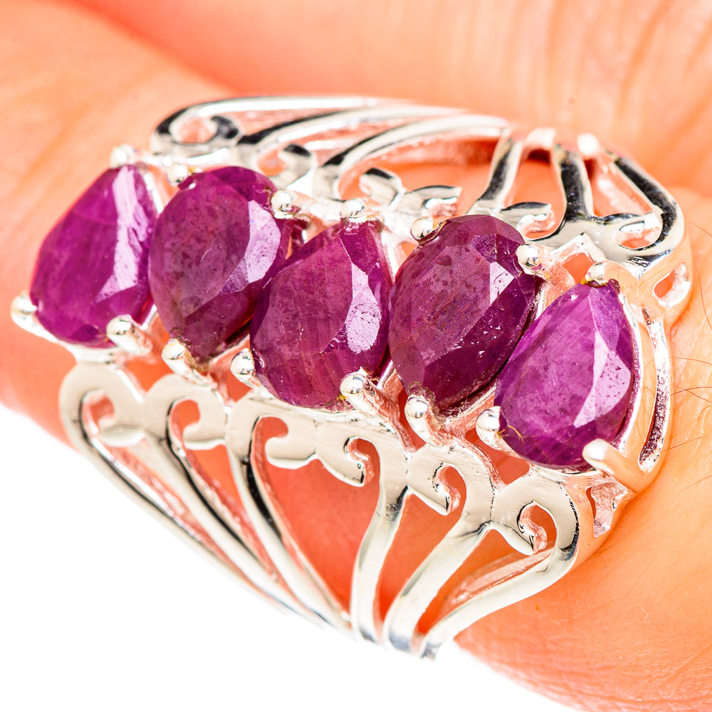 Ruby Rings handcrafted by Anasilvercos - RING99376