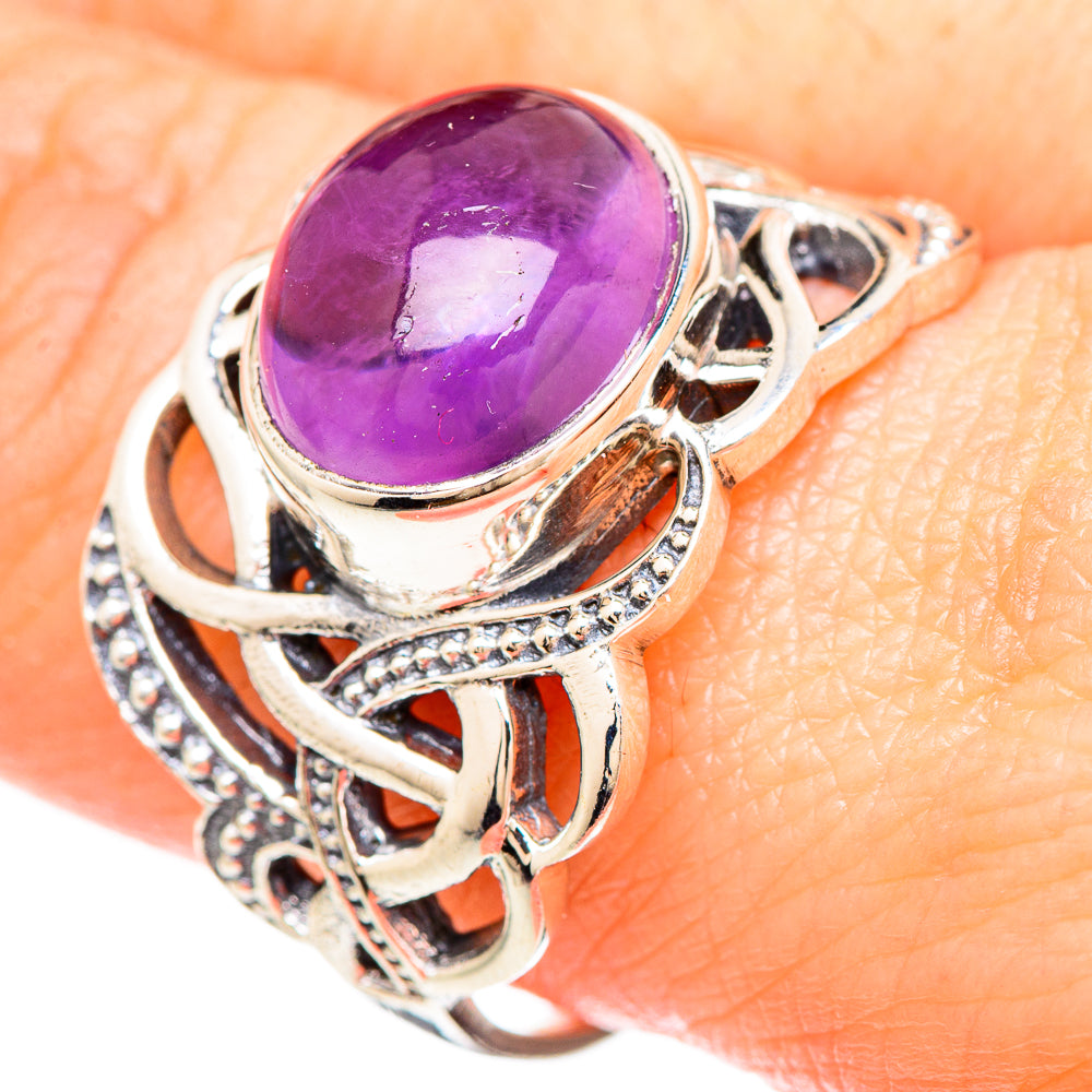 Amethyst Rings handcrafted by Anasilvercos - RING99381